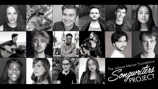 The sixteen project selectees. Ranging from ages 20 to 30, accepted musicians engage with practice genres spanning from musical theatre to electronica pop.