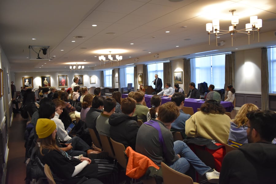 The quarterly event was held as a part of ACIR’s efforts to open conversation to the Northwestern community.