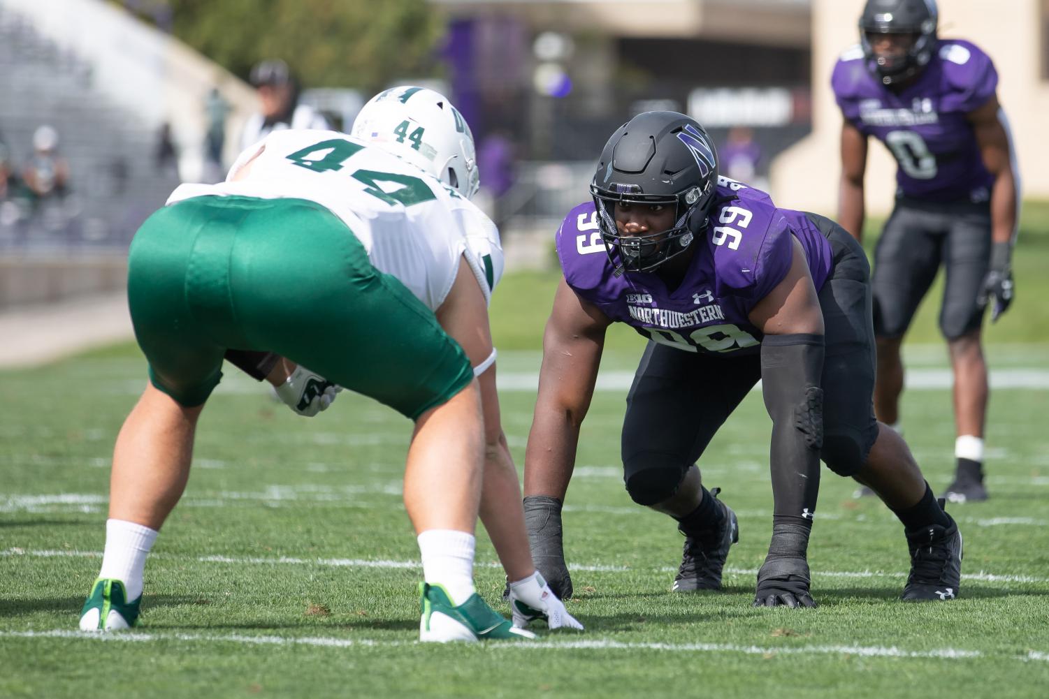 Defensive Lineman Adetomiwa Adebawore Runs Absolutely Insane 4.5