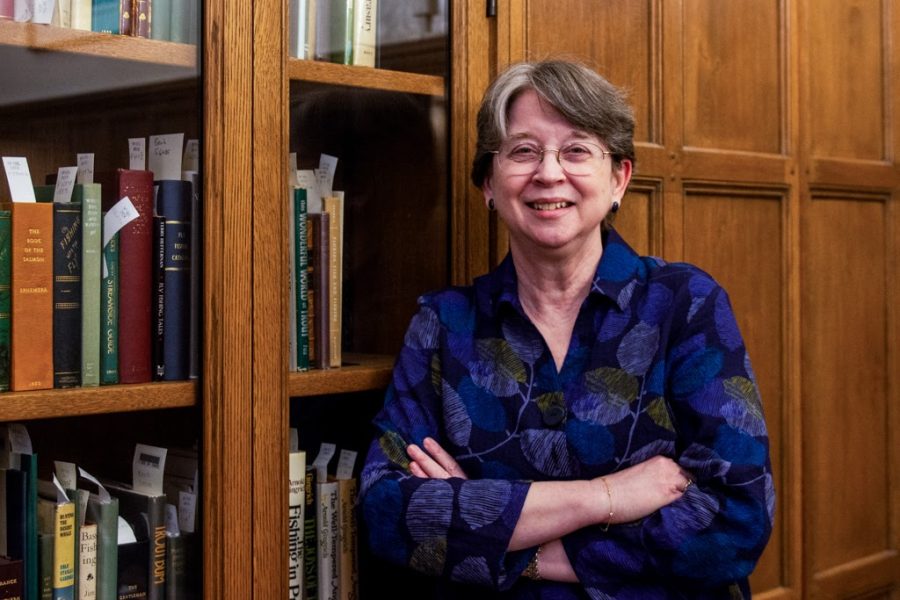 Sarah Pritchard celebrates 15 years working at Northwestern as the Dean of Libraries. She recently announced her upcoming retirement, which will be in August, 2022. 