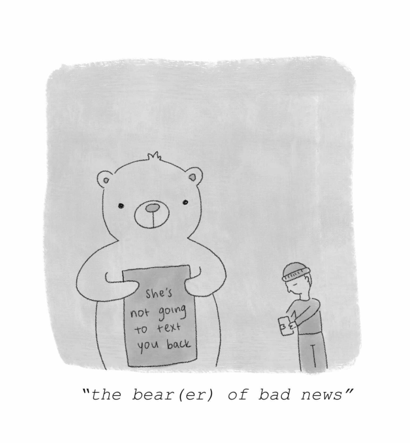 Mehers Cartoon: Bear-er of bad news
