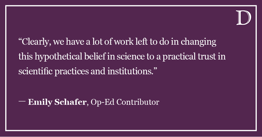 Schafer: Overcoming COVID-19 means changing our own research culture
