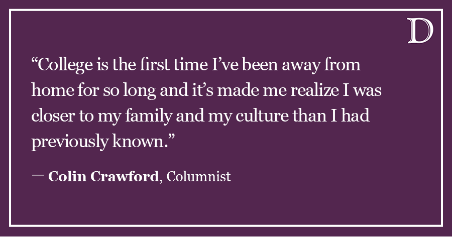 Crawford: How food helps me connect to my culture