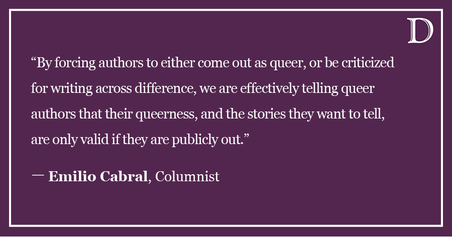 Cabral: On assuming good faith in queer literature
