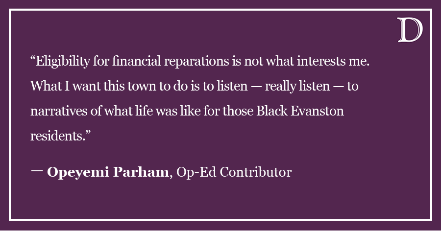 Parham: Listening to difficult stories is a form of reparations