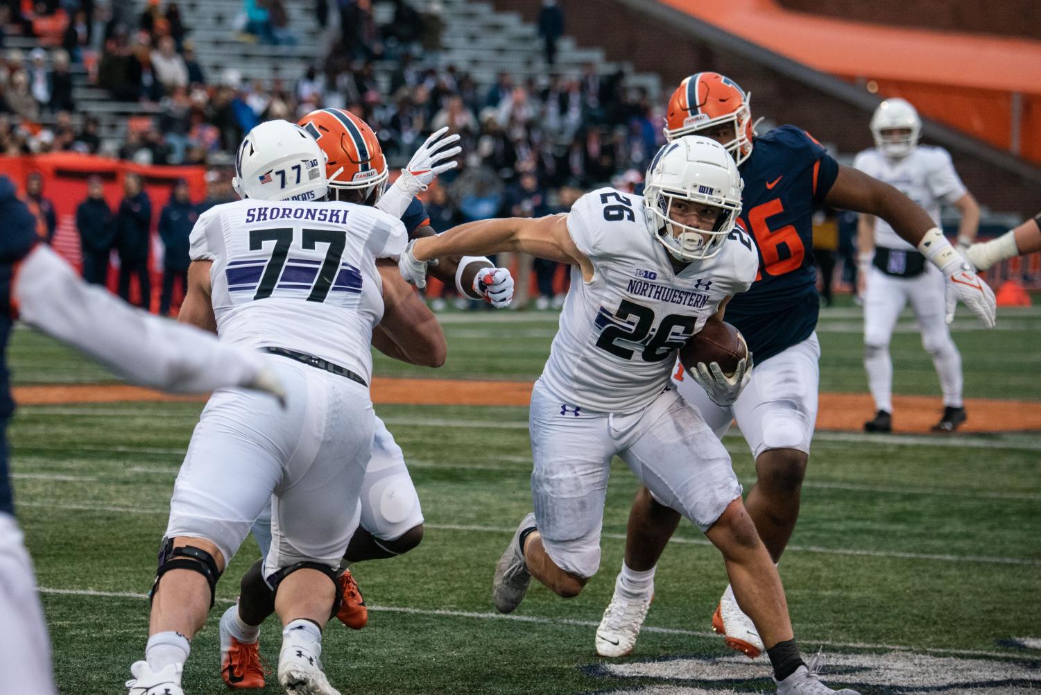 What Peter Skoronski said about Northwestern football hazing