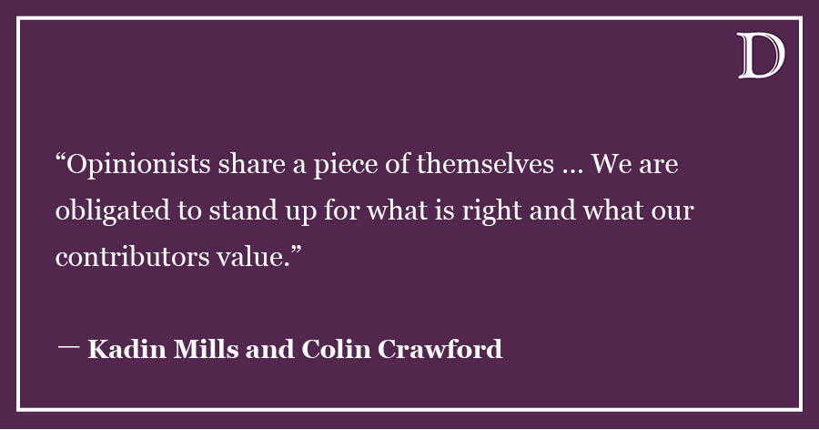 Mills, Crawford: Oh Opinion …