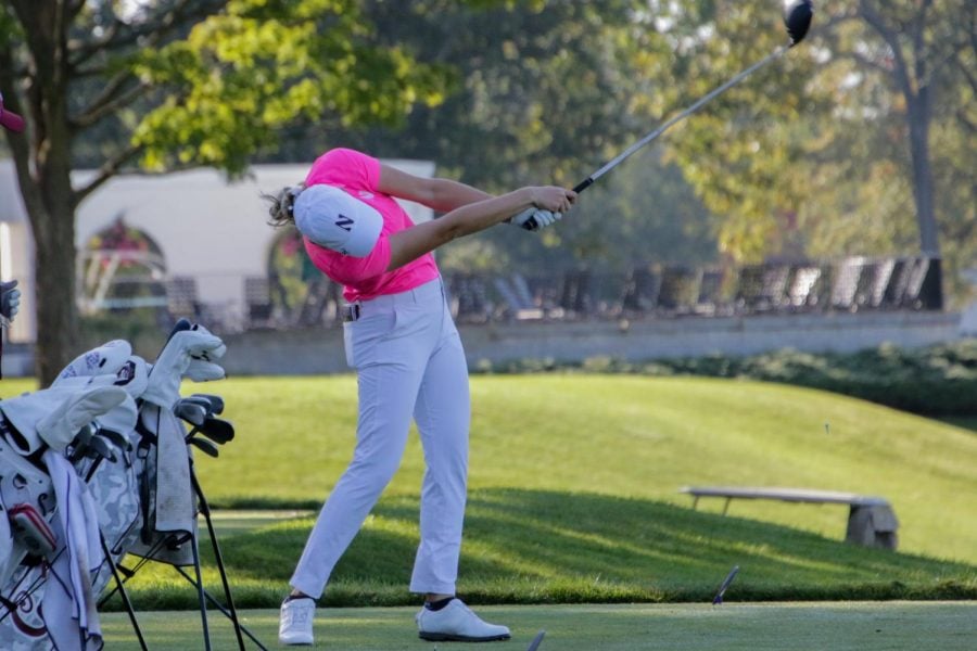 Women’s Golf: Northwestern bounces back with top-five finish at Illini Women’s Invitational