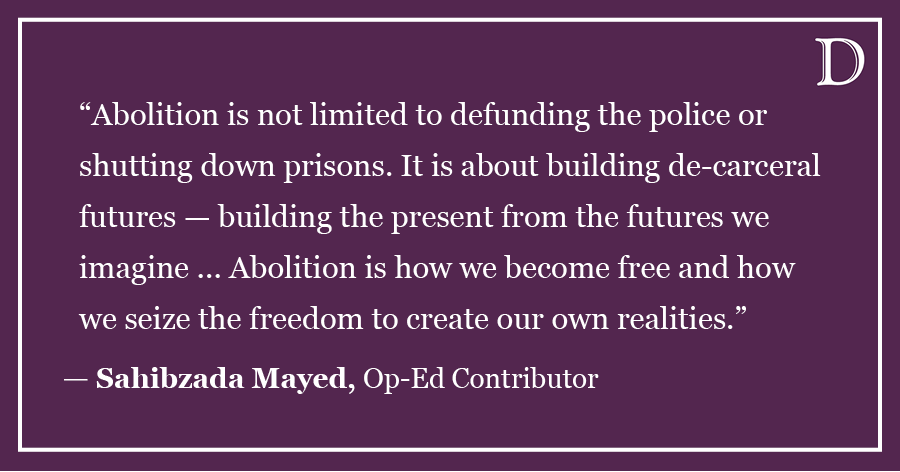 Mayed: De-carcerating peer support, an abolitionist perspective