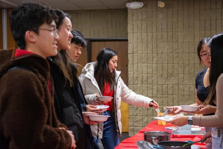 CSA, TASA, KASA and HKSA hosted a Lunar New Year celebration Saturday, which included different foods from the groups.