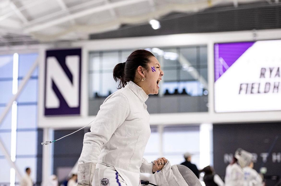 Megumi Oishi discusses her motivations for fencing at Northwestern