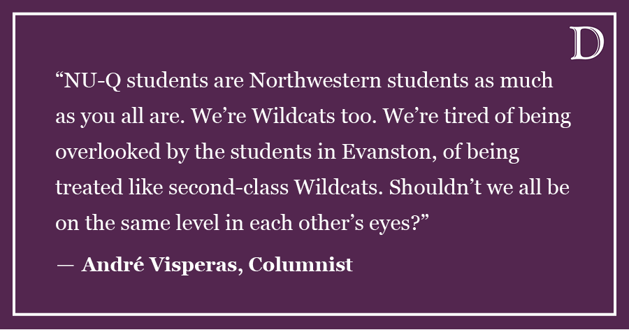 Visperas: NU-Q students are Wildcats too