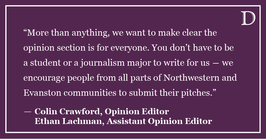 Crawford, Lachman: Opinion is for everyone