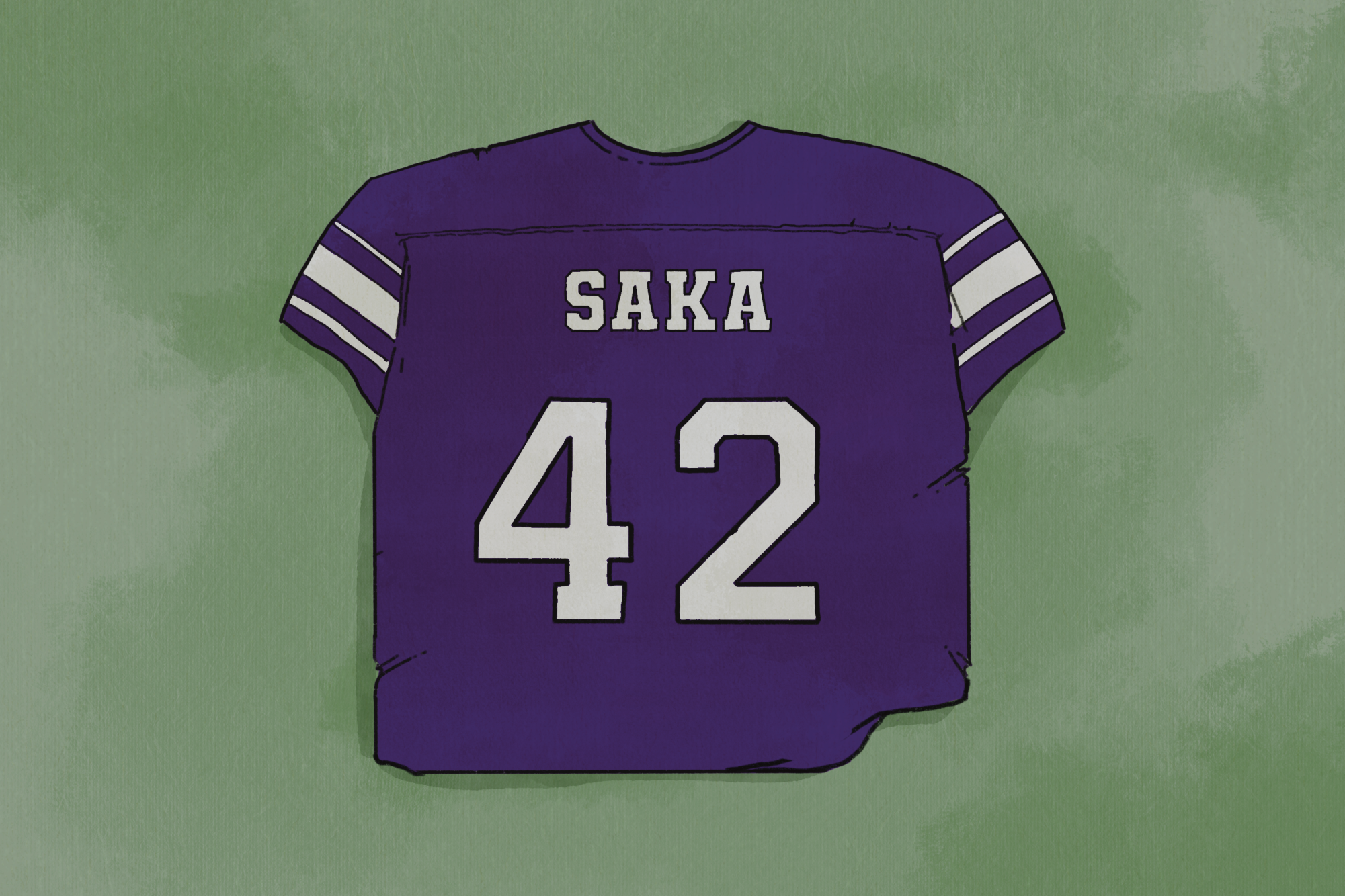 Defensive lineman Anto Saka has two sacks for the Cats this season.