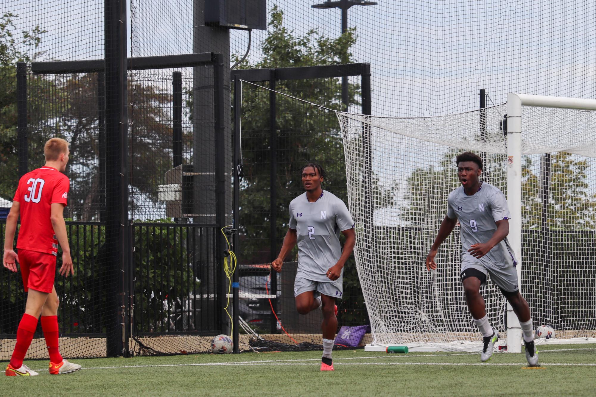 Northwestern men’s soccer keeps clean sheet in 2-0 victory over Maryland