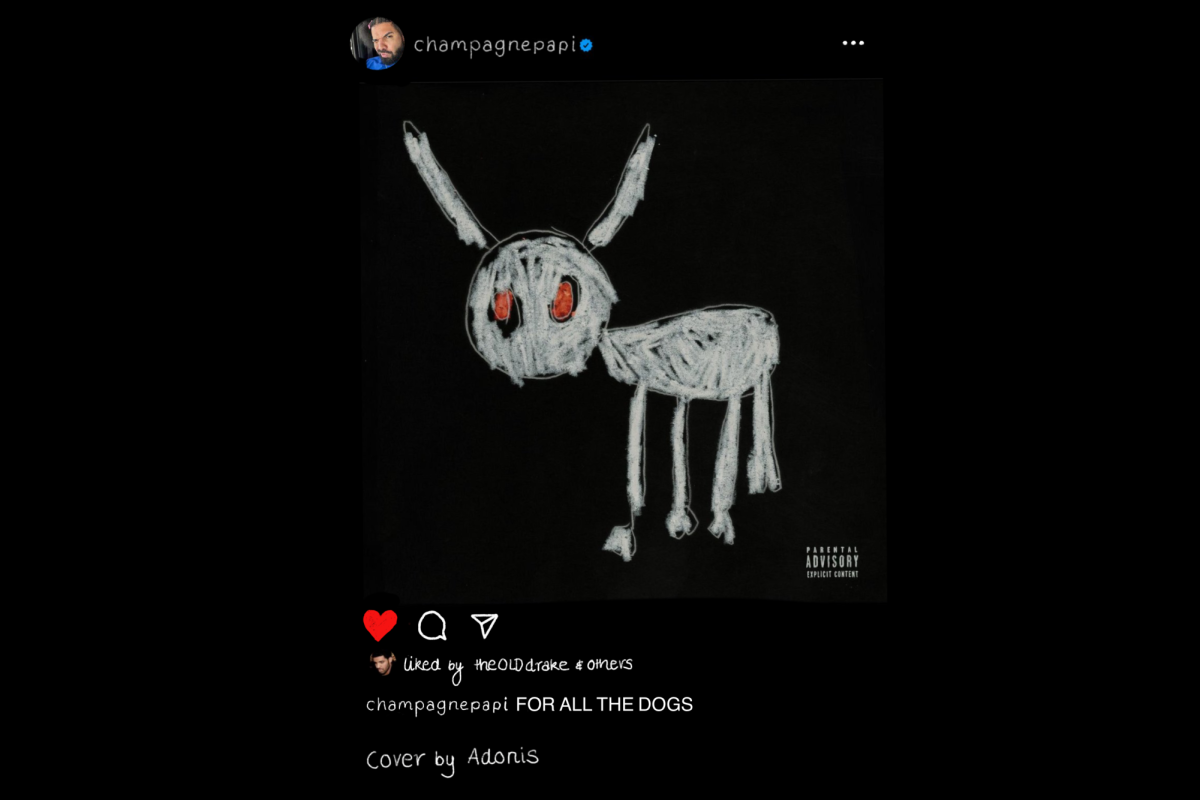  Drake promoted his eighth studio album “For All The Dogs” on Instagram.
