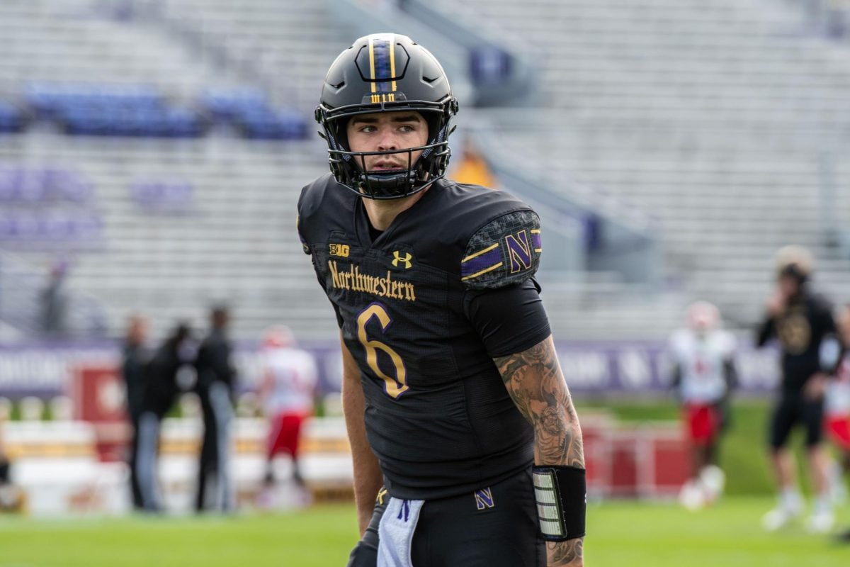 Junior quarterback Brendan Sullivan. Sullivan threw for a career-high 265 yards and two touchdowns in Northwestern’s 33-27 win over Maryland Saturday.