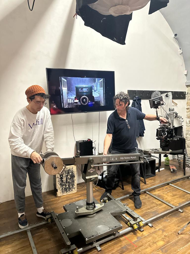 Prague Film School students have access to leading production facilities and equipment. 