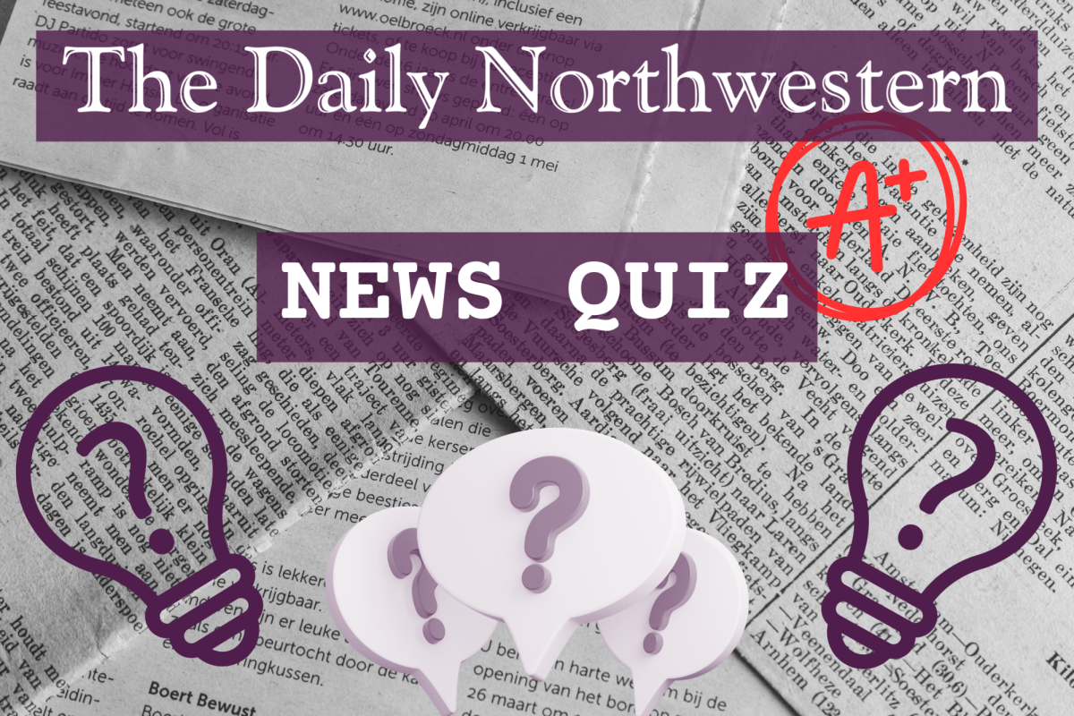 News Quiz: Northwestern clinches share of Big Ten regular season title, District 65 board limits new school, Evanston parents weigh in on city’s trick-or-treating hours
