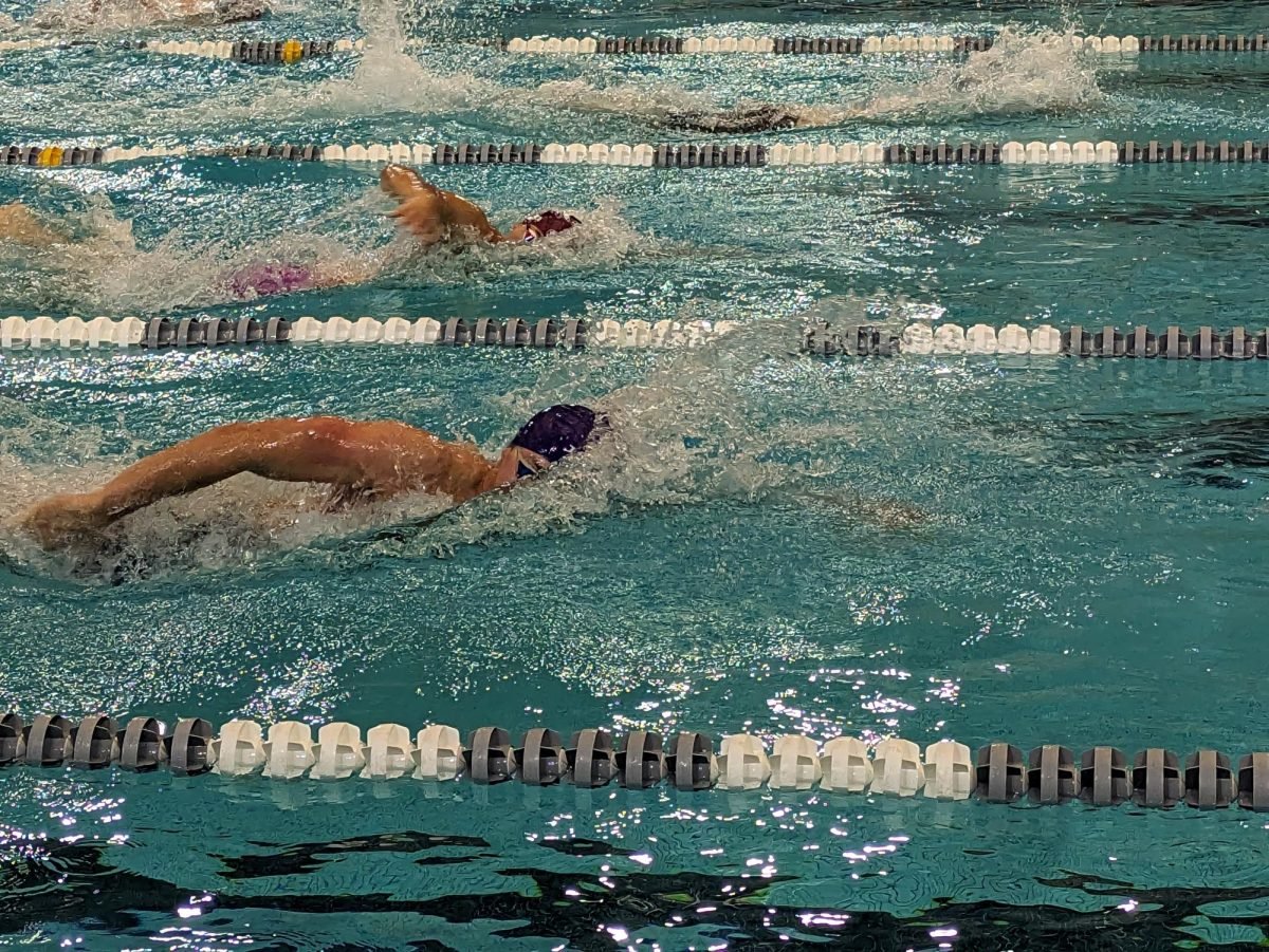 Northwestern women’s and men’s swim and dive teams faced Miami and Southern Illinois on Saturday. 