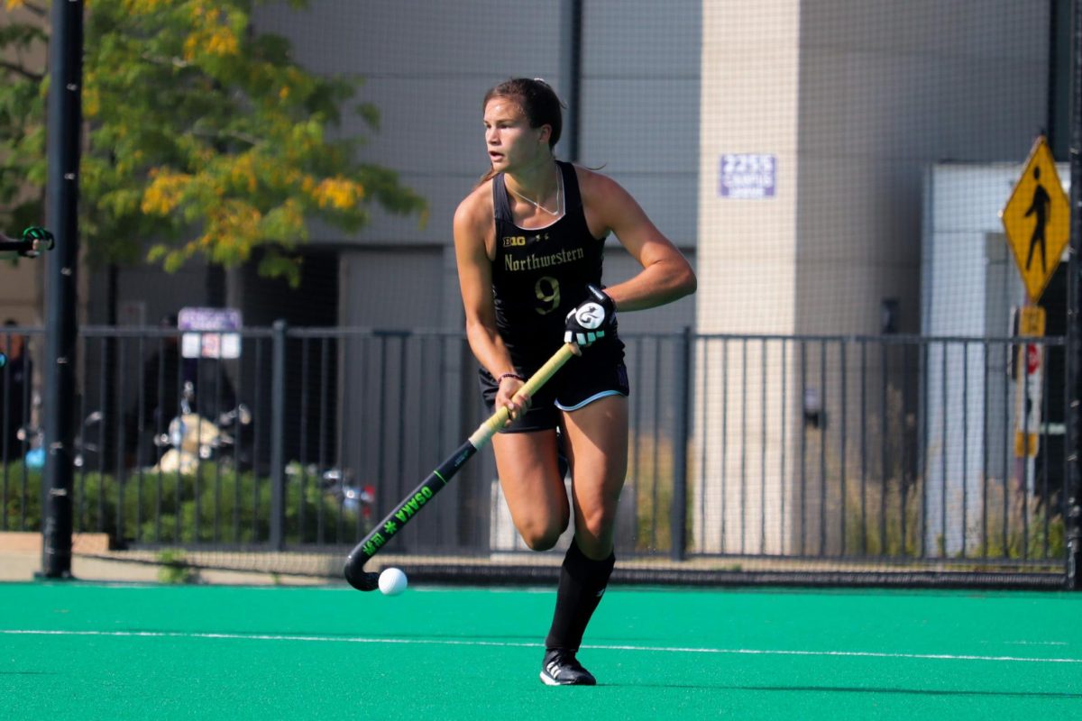 Freshman back Ilse Tromp notched her third goal of the season in No. 2 Northwestern’s 2-0 win against No. 3 Iowa on Friday. 