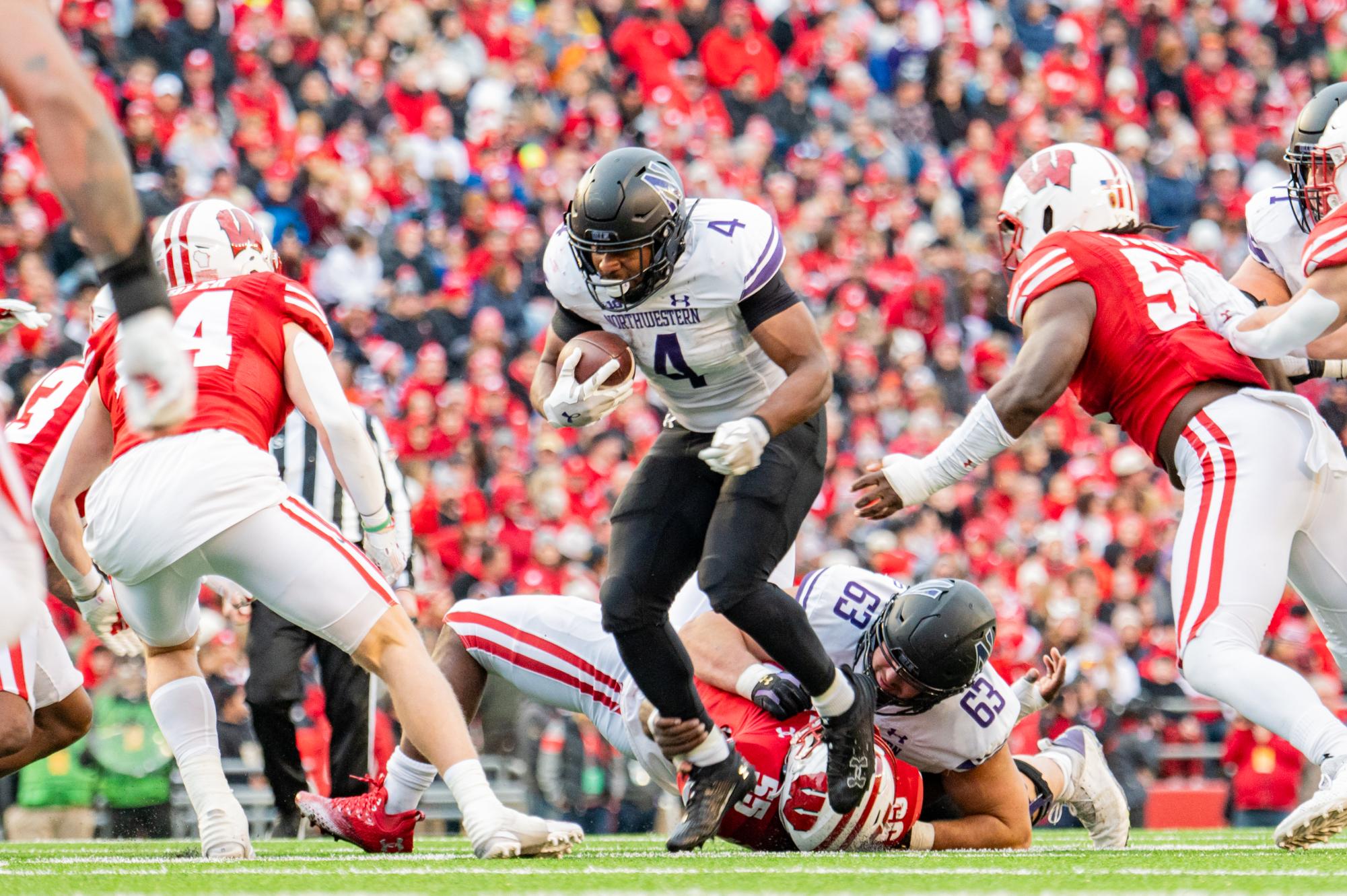 Captured: Northwestern Stuns The Crowd With Decisive 24-10 Away Victory ...