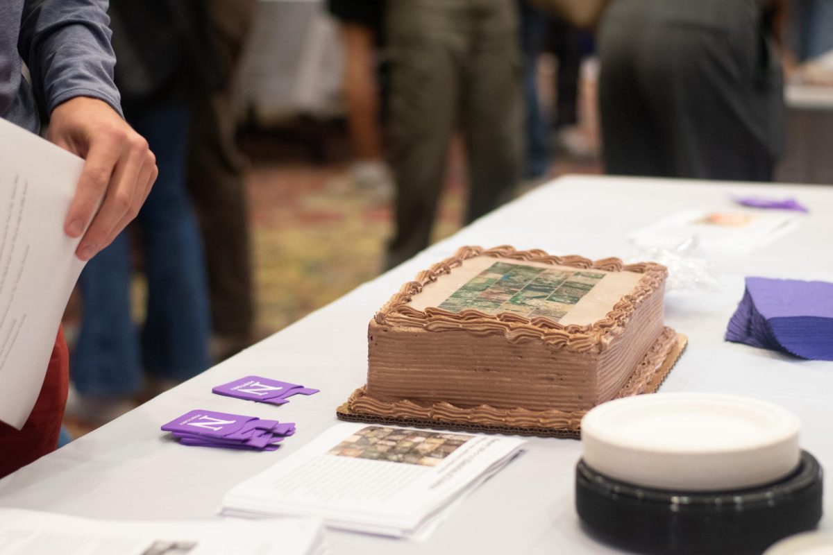 The history department partnered with Bennison’s Bakery to provide decorated cakes displaying images themed to the department’s Winter Quarter courses.