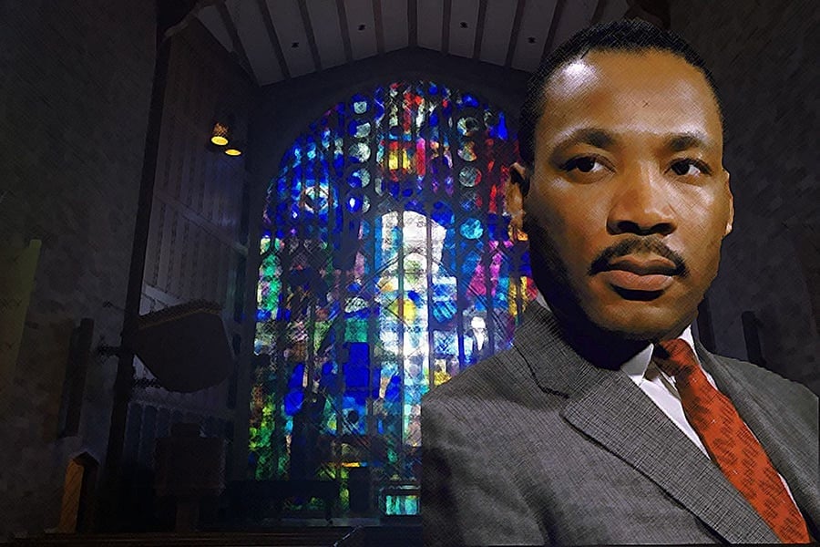 A candlelight vigil at Alice Millar Chapel is among the events honoring Martin Luther King Jr. this weekend.