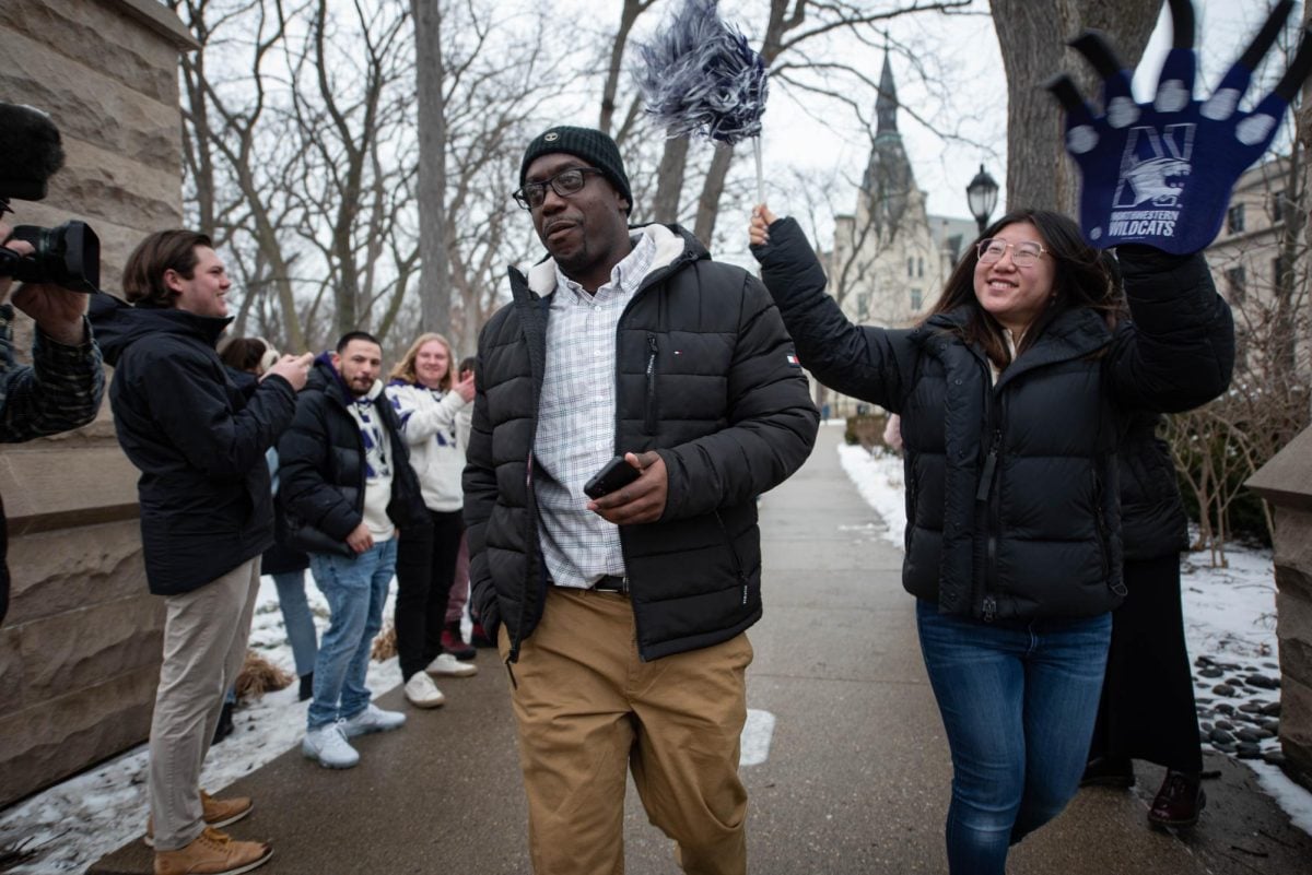 After four years studying the social sciences in prison, McKinley graduated from NU in November, and was released from prison Monday. He marched through The Arch the same day he gained his freedom.