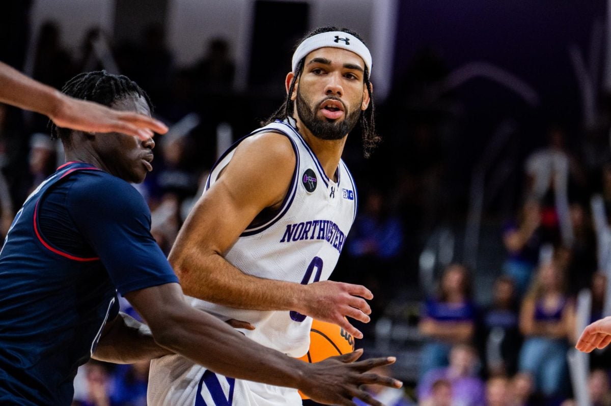 Graduate student guard Boo Buie. Buie is looking to become Northwestern’s all-time leading scorer by the end of this season.