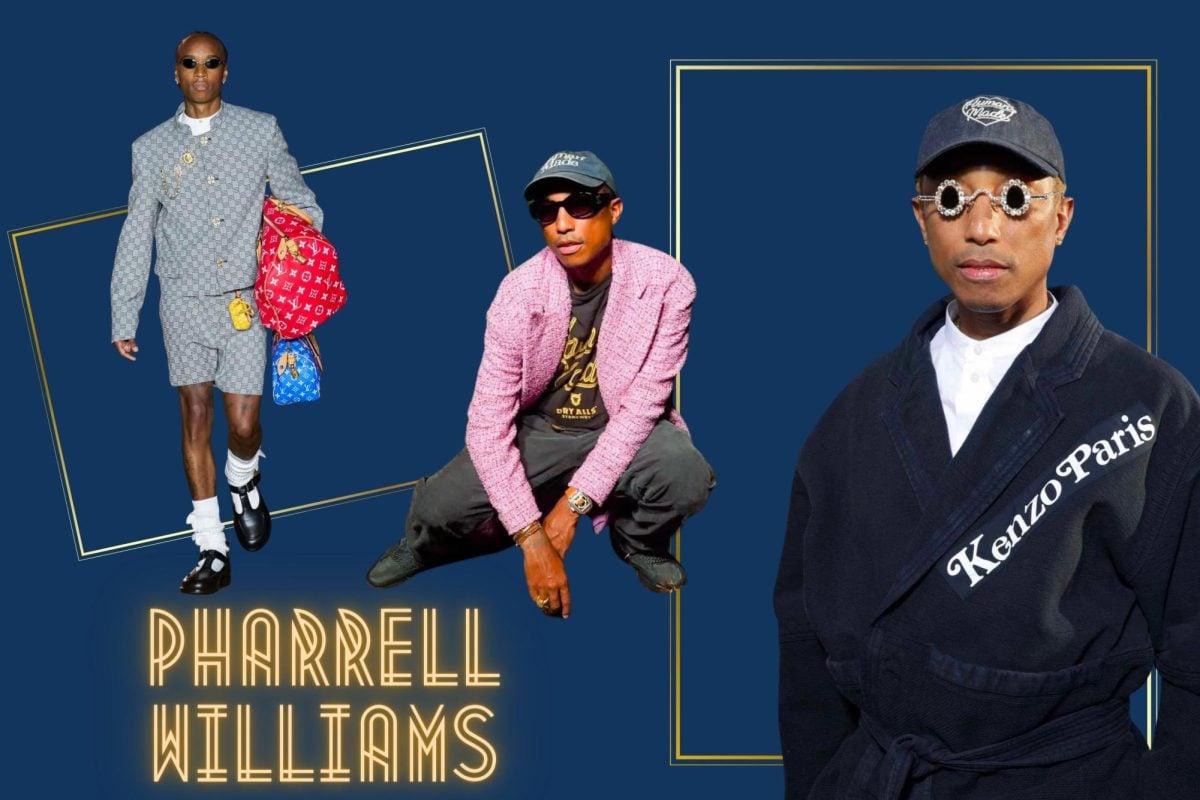 Pharrell+Williams+walks+down+the+runway+at+the+Louis+Vuitton+Menswear+Fall%2FWinter+2024+show+during+Paris+Fashion+Week.%0A