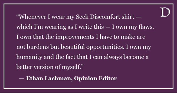Lachman: To seek or not to seek (discomfort)