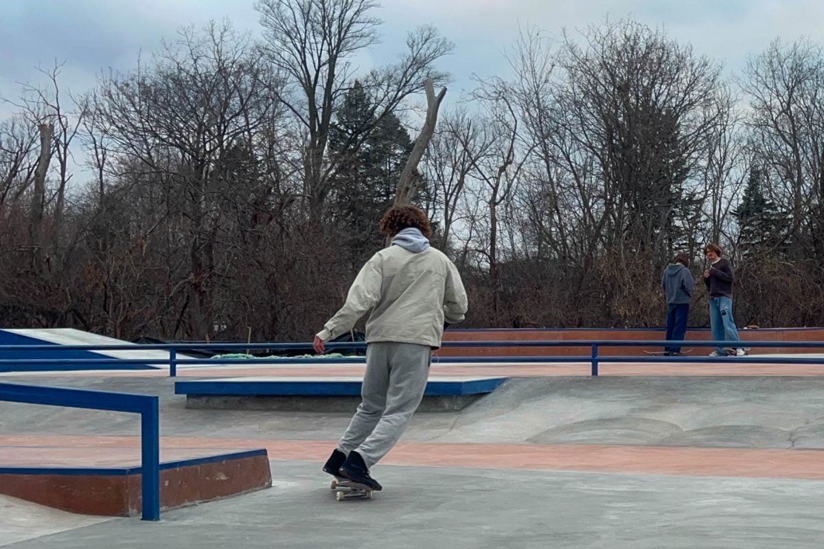 Evanston’s new skate park, located at Twiggs Park, includes a mix of features for skaters of different ability levels.
