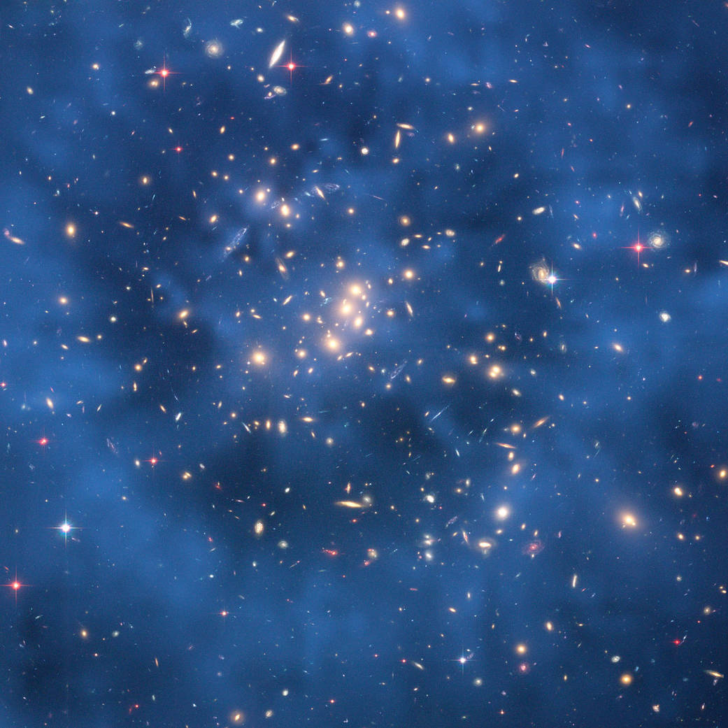 Dark matter makes up roughly 27% of the universe, according to NASA.