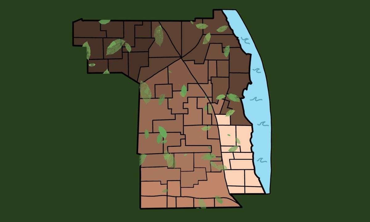 Mayor Daniel Biss announced the GIS mapping tool as part of the Environment Equity Investigation in October 2022.