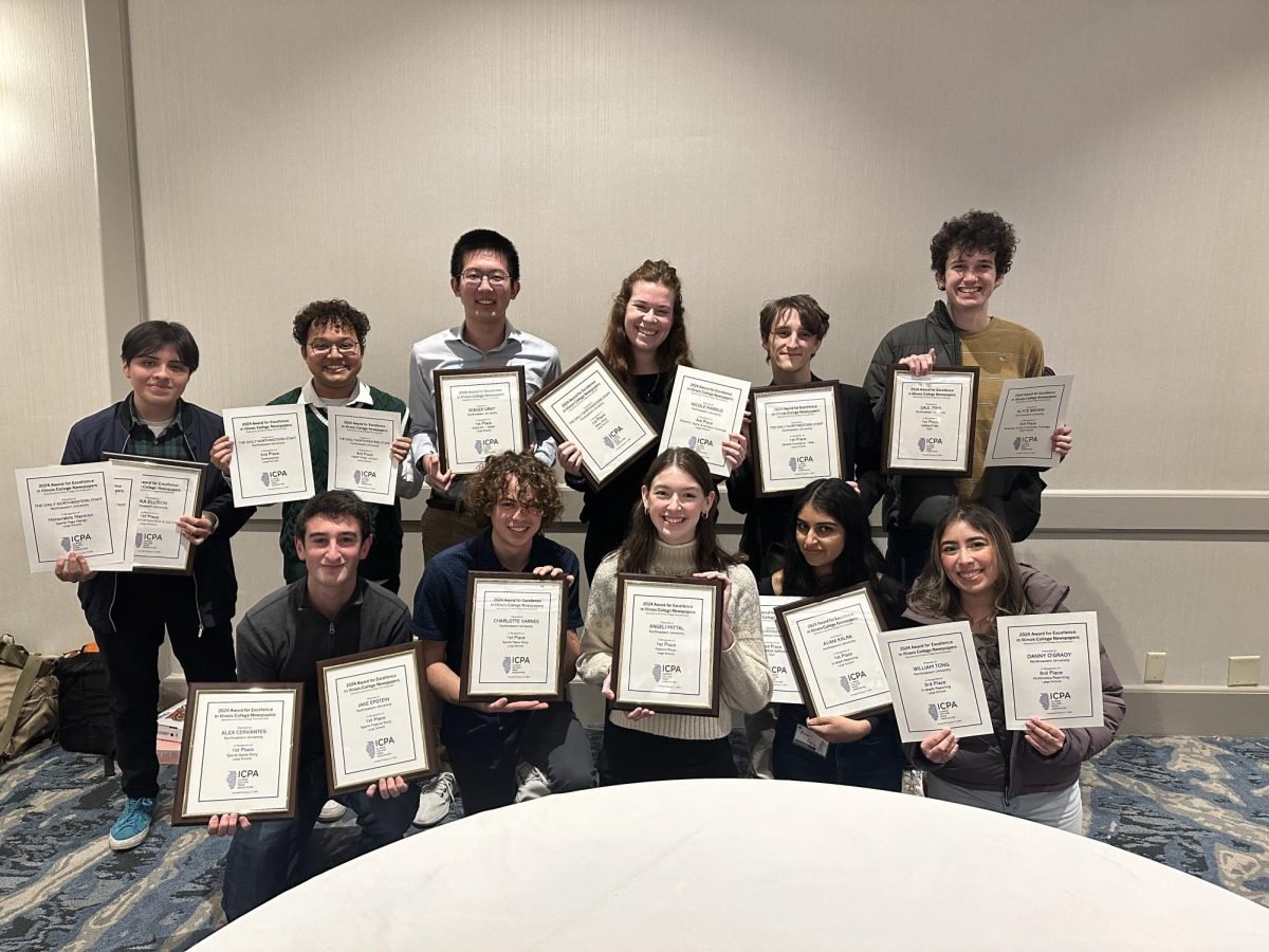 At the Illinois College Press Association this weekend, The Daily Northwestern won 18 awards, including first place in the general excellence in web category.