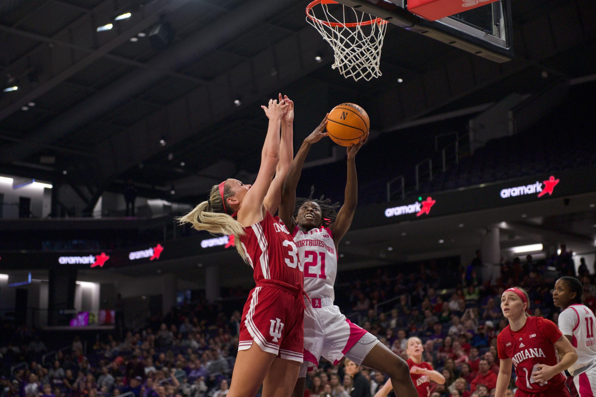Captured: Women’s Basketball: NU falls 84-64 against Indiana