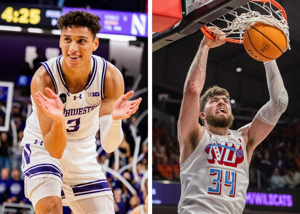 Ty+Berry+%28left%29+and+Matthew+Nicholson+%28right%29+each+announced+on+social+media+Tuesday+they+will+be+returning+to+Northwestern+for+another+season.%0A