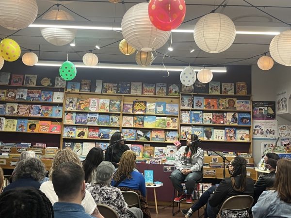 Nettles’ event at Women and Children First featured a book reading and signing, a conversation with Block Club reporter Atavia Reed, and a Q&A with the audience.