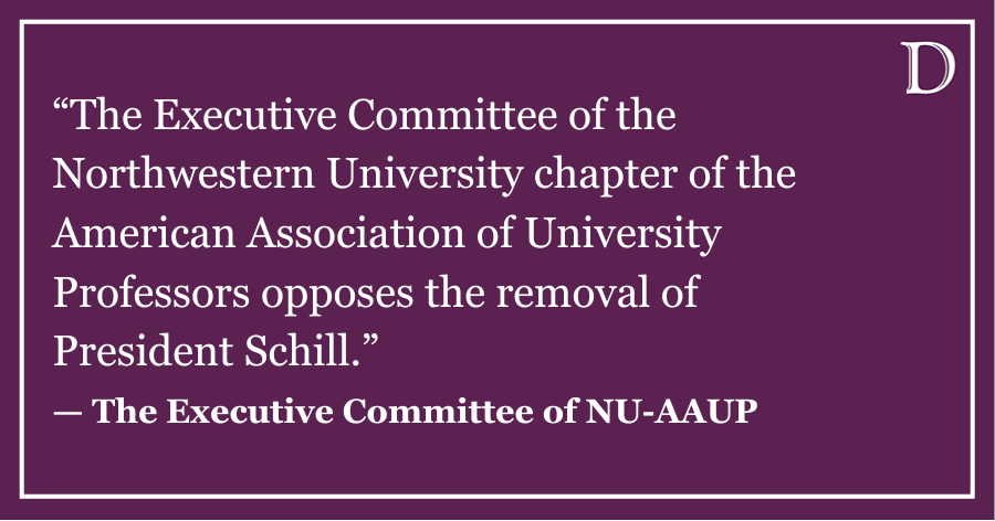 LTE: Executive Committee of NU-AAUP urges Board of Trustees’ restraint