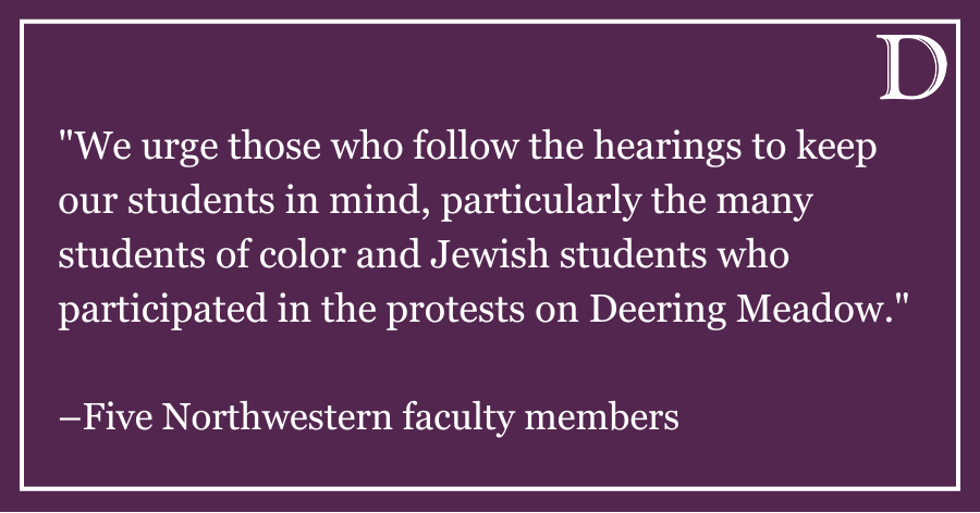 LTE: A letter from five NU faculty members in support of President Schill