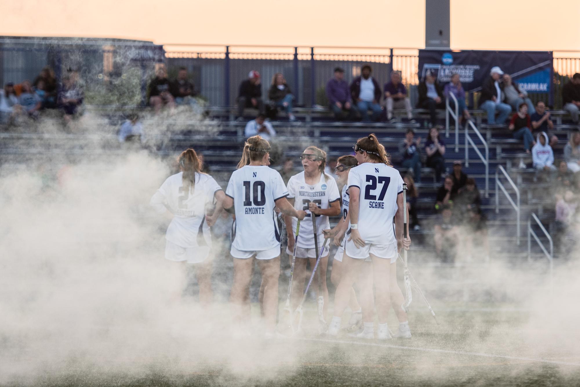 Northwestern Lacrosse Prepares For Florida Final Four Matchup