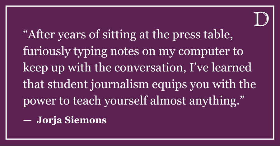 Siemons: On the trials and triumphs of covering City Council as a student