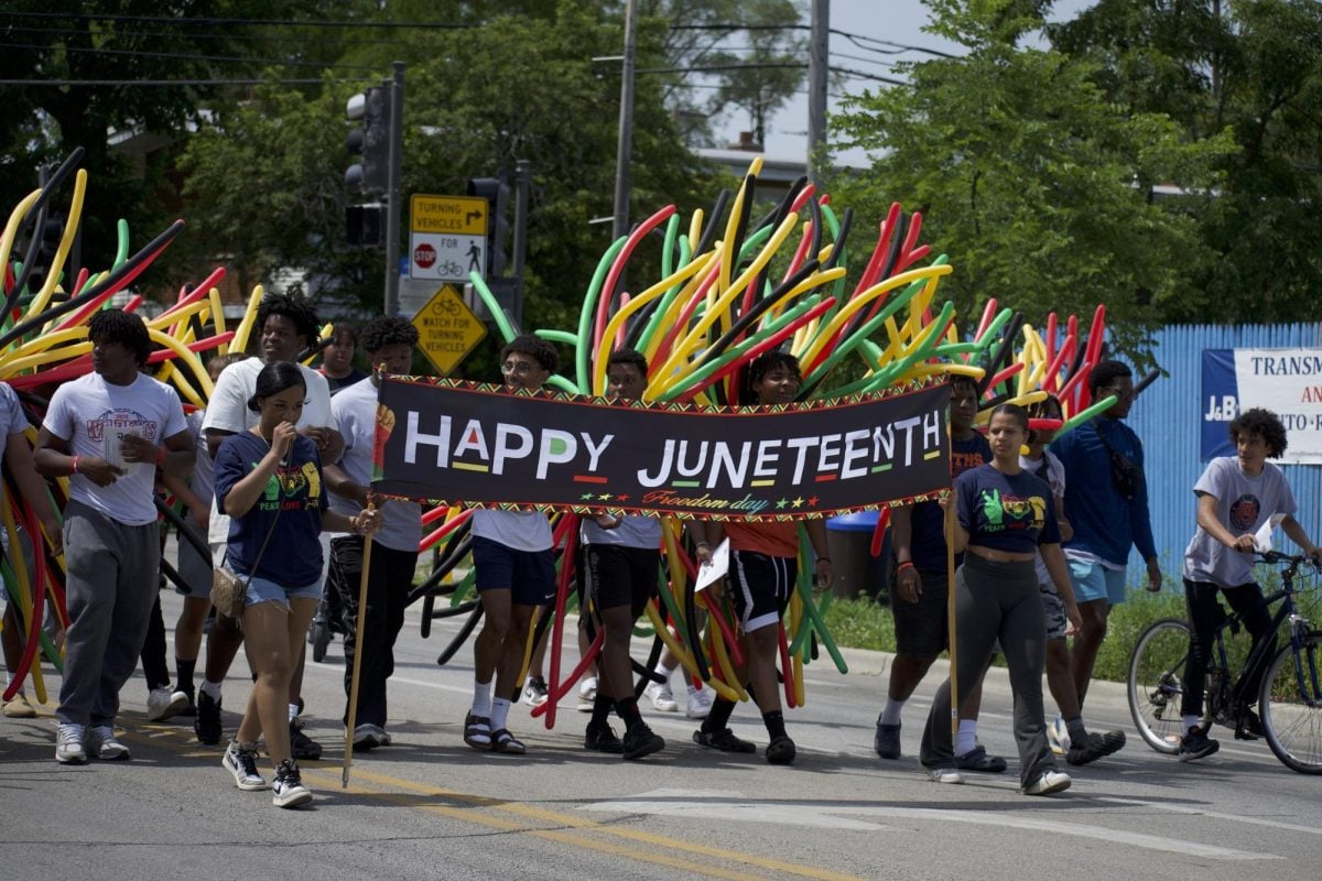 The parade commenced at 11 a.m. Saturday on the intersection of Lee Street and Dodge Avenue. 