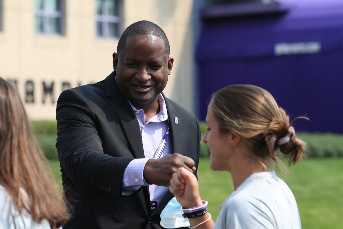 Before coming to Northwestern, Derrick Gragg had served as athletic director at both the University of Tulsa and Eastern Michigan University.