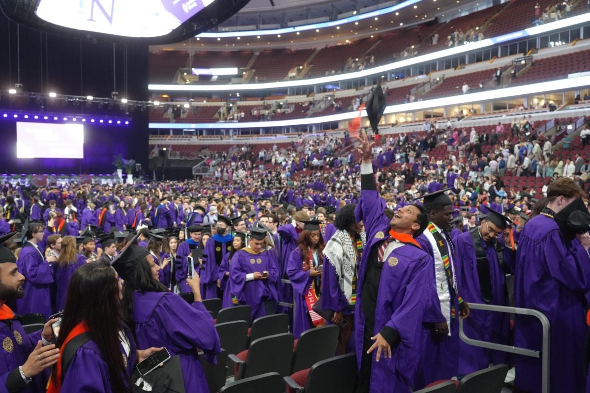 Northwestern’s class of 2024 is made up of 7,720 undergraduate and graduate students.