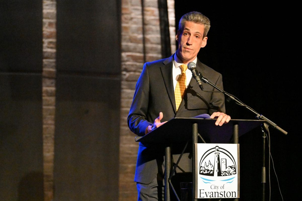 Mayor Daniel Biss delivered his State of the City address on May 9.