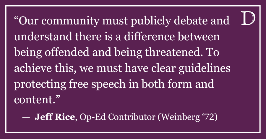 LTE: Are the new demonstration rules intimidating?