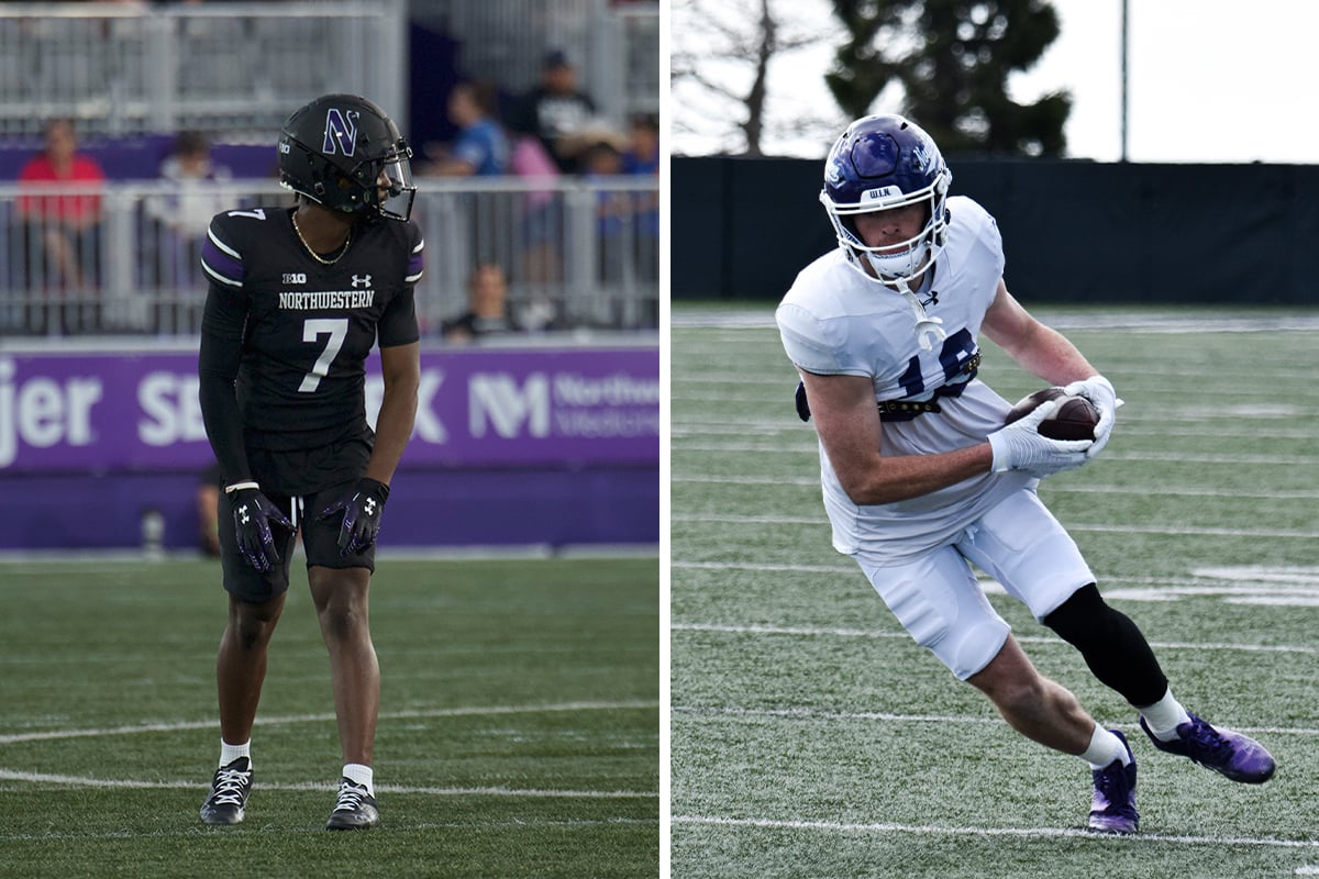 Redshirt junior wide receiver Calvin Johnson II and redshirt freshman wide receiver Frank Covey IV are set to step into elevated roles for Northwestern against Iowa Saturday.