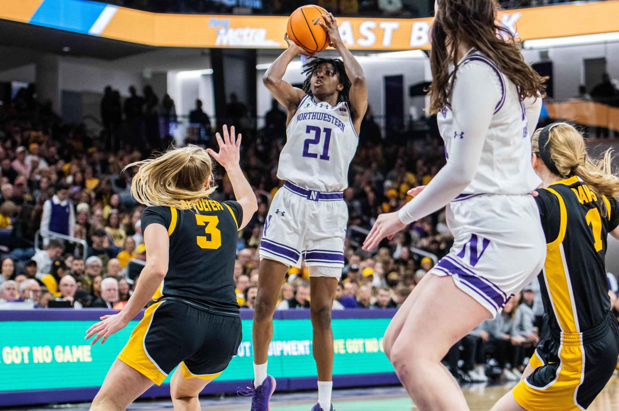 Melannie Daley prepares to make an impact for NU basketball